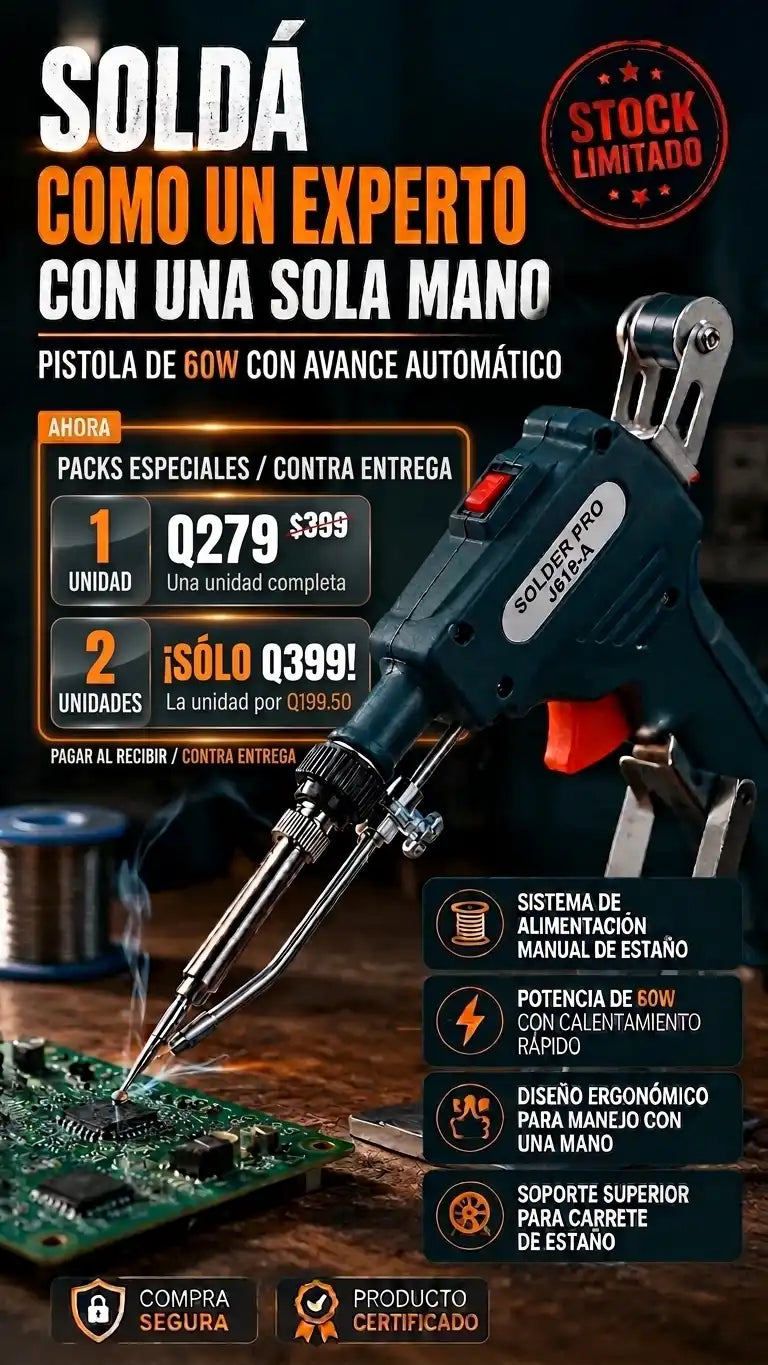 Kit de Soldadura Automática 4 en 1