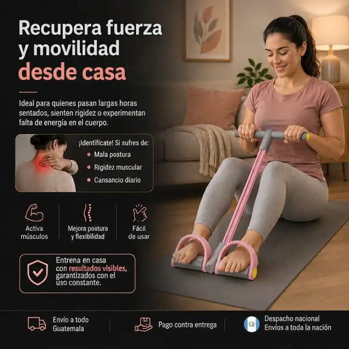El gimnasio portátil 4 en 1 para todo tu cuerpo