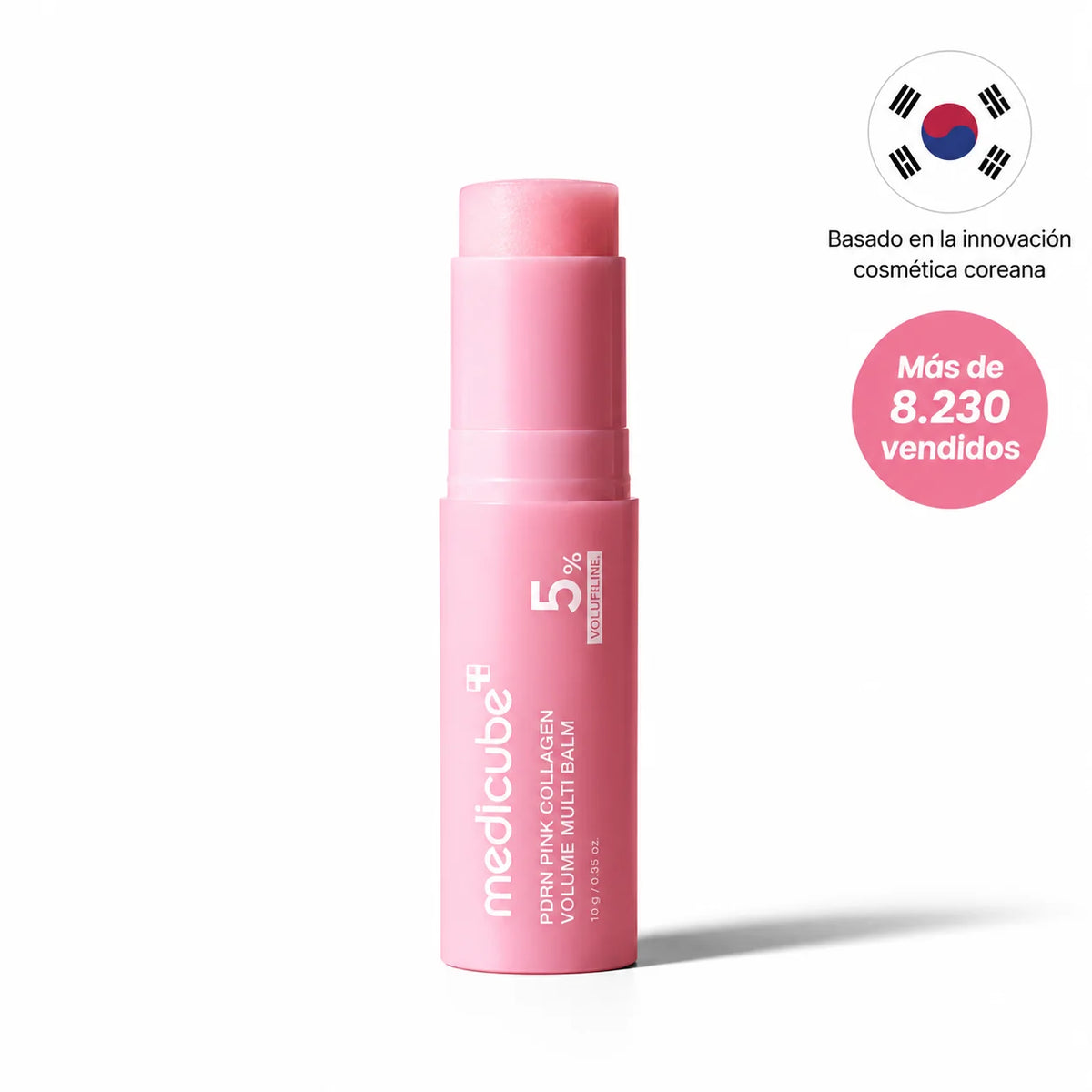 Adiós Ojeras y Cansancio · El Bálsamo Coreano PDRN Pink Collagen Medicube