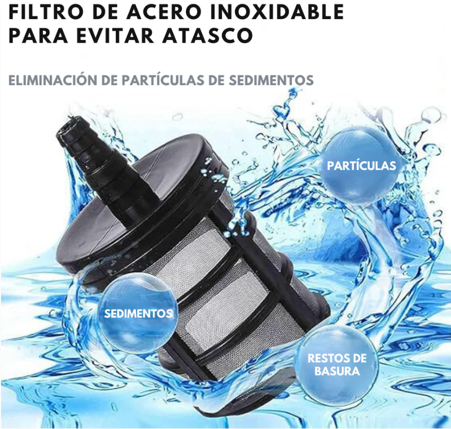 AquaForce PRO - Pistola de Alta Presión para Limpieza